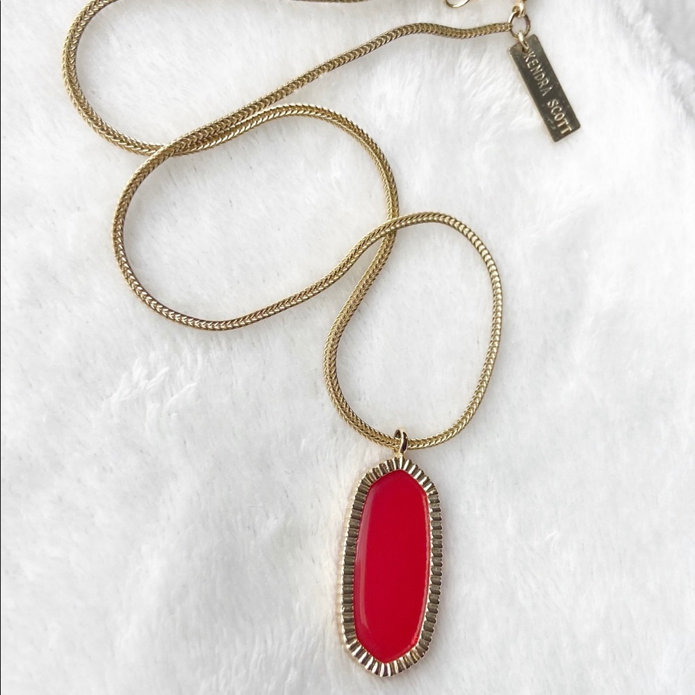 Kendra Scott | RARE Red Pendant Necklace